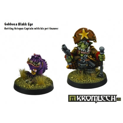 Gobbosa Blakk Eye with Gnawer (2) Minatures Kromlech    | Red Claw Gaming