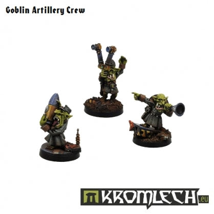 Goblin Artillery Crew (3) Minatures Kromlech    | Red Claw Gaming