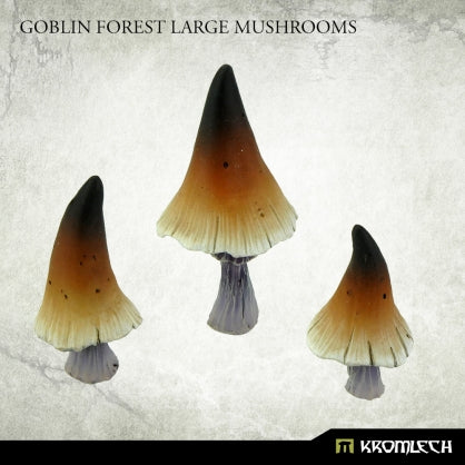 Goblin Forest Large Mushrooms Minatures Kromlech    | Red Claw Gaming