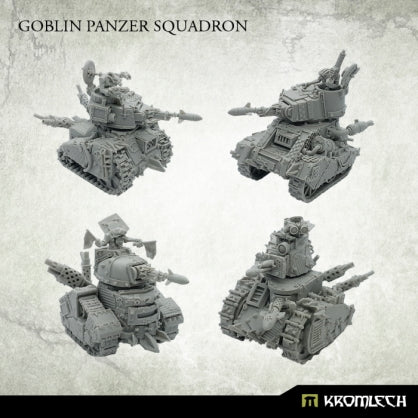 Goblin Panzer Squadron (4) Minatures Kromlech    | Red Claw Gaming