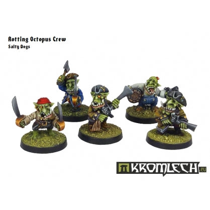 Goblin Pirates Salty Dogs (5) Minatures Kromlech    | Red Claw Gaming