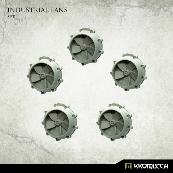 Industrial Fans Set 1 Minatures Kromlech    | Red Claw Gaming