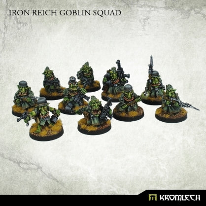 Iron Reich Goblin Squad (10) Minatures Kromlech    | Red Claw Gaming