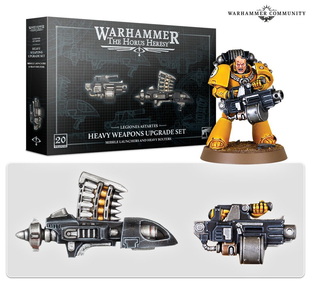 Liber Astartes: MISSILE LAUNCHERS & HEAVY BOLTERS