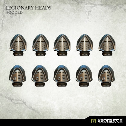 Legionary Heads: Hooded (10) Minatures Kromlech    | Red Claw Gaming