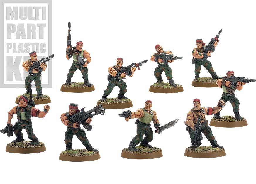 Catachan Jungle Fighters (Direct) Astra Militarum Games Workshop    | Red Claw Gaming