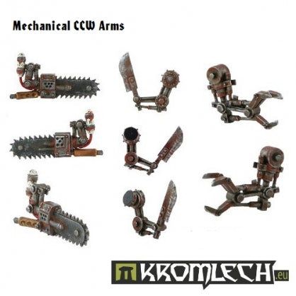 Mechanical CCW Arms (6) Minatures Kromlech    | Red Claw Gaming