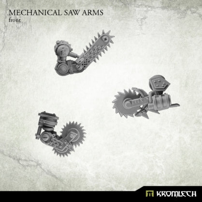 Mechanical Saw Arms (6) Minatures Kromlech    | Red Claw Gaming