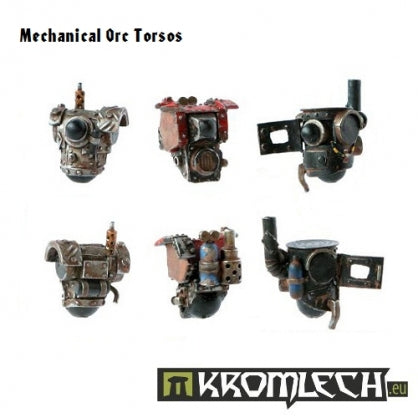 Mechanical Orc Torsos (6) Minatures Kromlech    | Red Claw Gaming