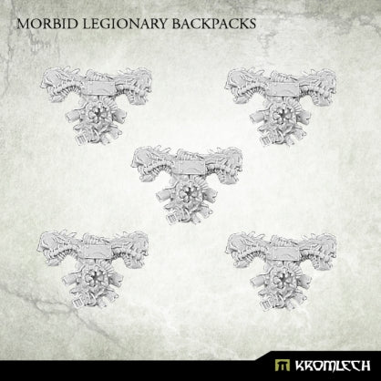 Morbid Legionary Backpacks (5) Minatures Kromlech    | Red Claw Gaming