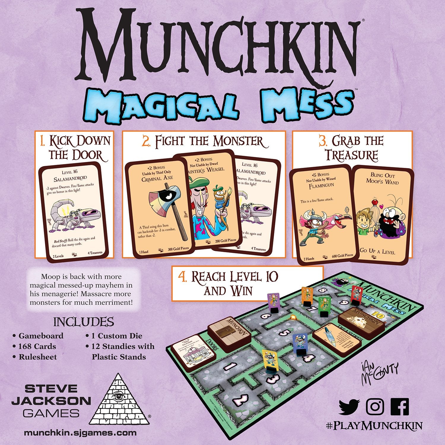 Munchkin Magical Mess Board Games Steve Jackson    | Red Claw Gaming