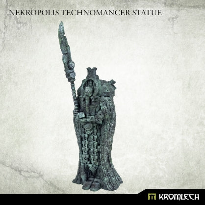 Nekropolis Technomancer Statue (1) Minatures Kromlech    | Red Claw Gaming