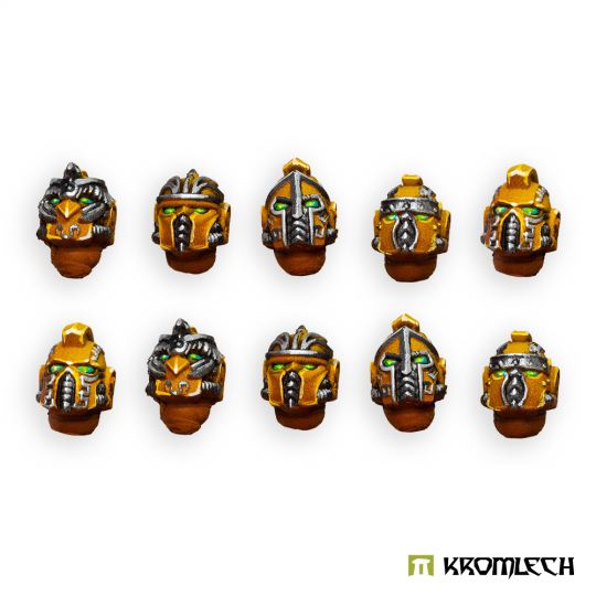 OMEGA LEGION HELMET HEADS Minatures Kromlech    | Red Claw Gaming