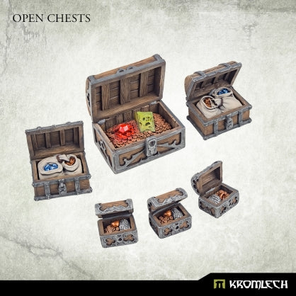 Open Chests (6) Minatures Kromlech    | Red Claw Gaming