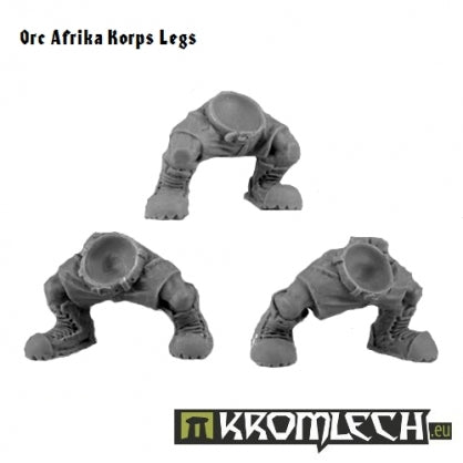 Orc „Afrika Korps” Legs (6) Minatures Kromlech    | Red Claw Gaming