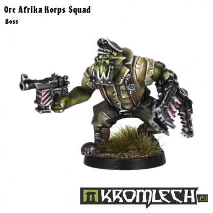 Orc Afrika Korps Squad Leader (1) Minatures Kromlech    | Red Claw Gaming