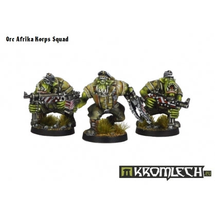 Orc 'Afrika Korps' Squad (10) Minatures Kromlech    | Red Claw Gaming