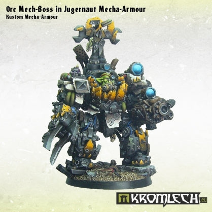 Orc Mech-Boss in Kustom Mecha-Armour (1) Minatures Kromlech    | Red Claw Gaming