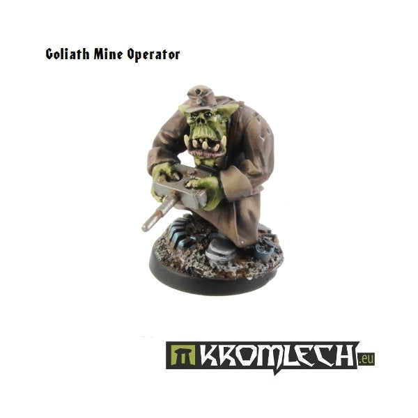 Orc Operator & „Goliath” Mine (1+1) Minatures Kromlech    | Red Claw Gaming