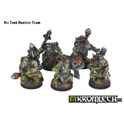 Orc Tank Hunters Team (5) Minatures Kromlech    | Red Claw Gaming