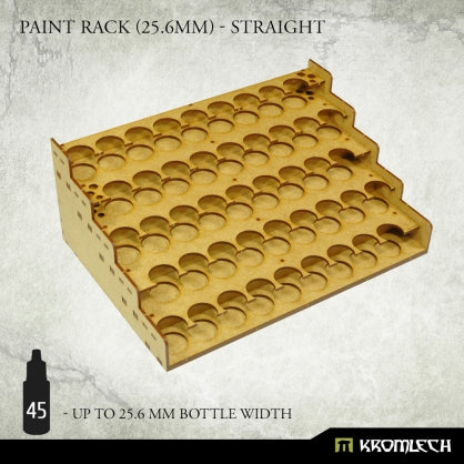 Kromlech Tools Paint Rack Straight (25.6mm, Dropper Bottle) Minatures Kromlech    | Red Claw Gaming