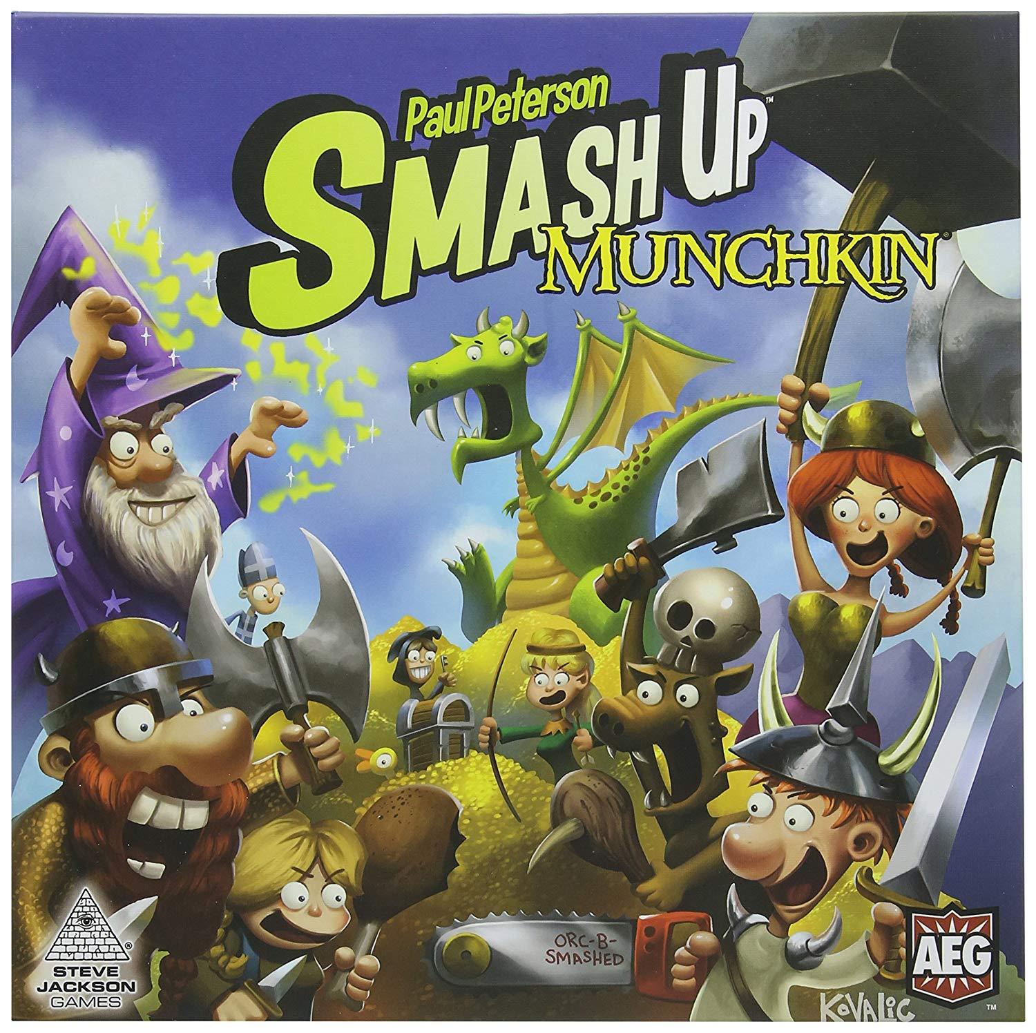 Smash Up: Munchkin Board Games Steve Jackson    | Red Claw Gaming