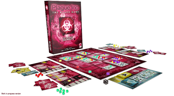 Plague Inc Board Games Universal DIstribution    | Red Claw Gaming