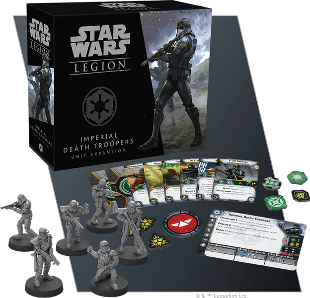 Star Wars Legion Imperial Death Troopers Star Wars: Legion Fantasy Flight Games    | Red Claw Gaming