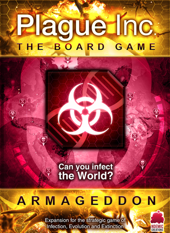 Plague Inc Armageddon Board Games Universal DIstribution    | Red Claw Gaming