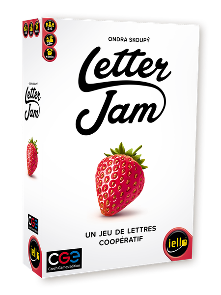 Letter Jam Board Games Czech Games Edition    | Red Claw Gaming