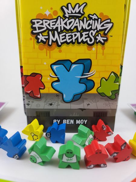 Breakdancing Meeples Board Games Atlas Games    | Red Claw Gaming