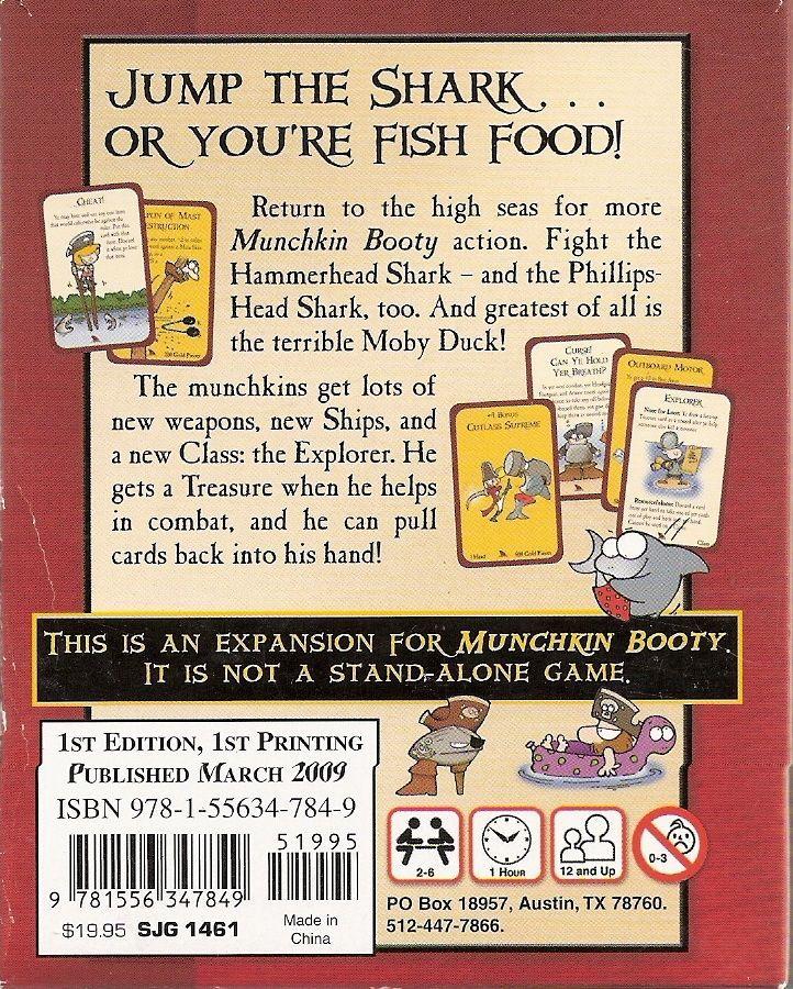 Munchkin Booty 2: Jump the Shark Board Games Steve Jackson    | Red Claw Gaming