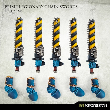 Prime Legionaries CCW Arms: Chain Swords [left] (5) Minatures Kromlech    | Red Claw Gaming