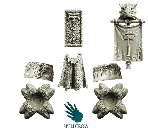 Salamandra Walker Upgrade Minatures Spellcrow    | Red Claw Gaming