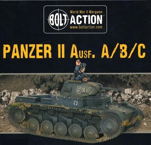 Panzer II Ausf. A/B/C Germany Warlord Games    | Red Claw Gaming