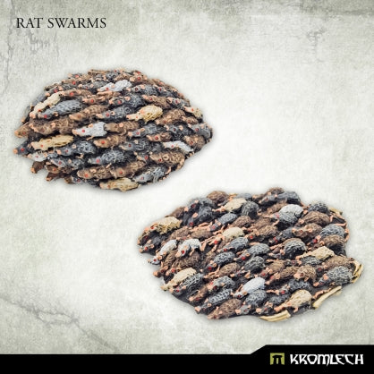 Rat Swarms (2) Minatures Kromlech    | Red Claw Gaming