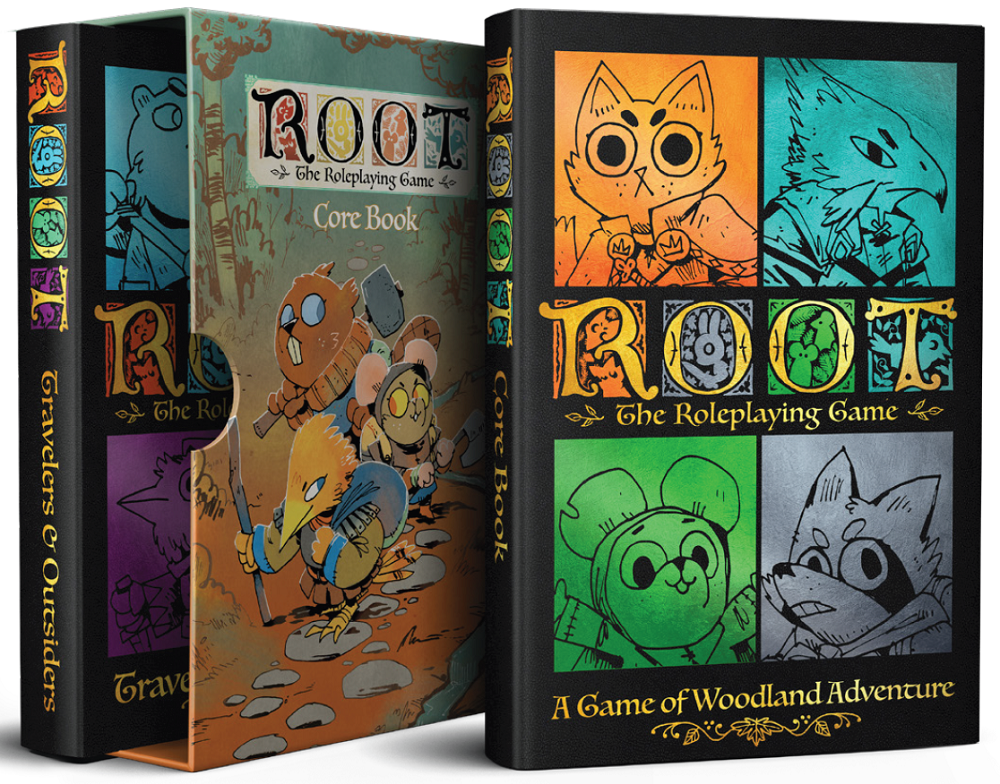 ROOT: THE RPG CORE BOOK DELUXE EDITION HC RPG Leder Games    | Red Claw Gaming