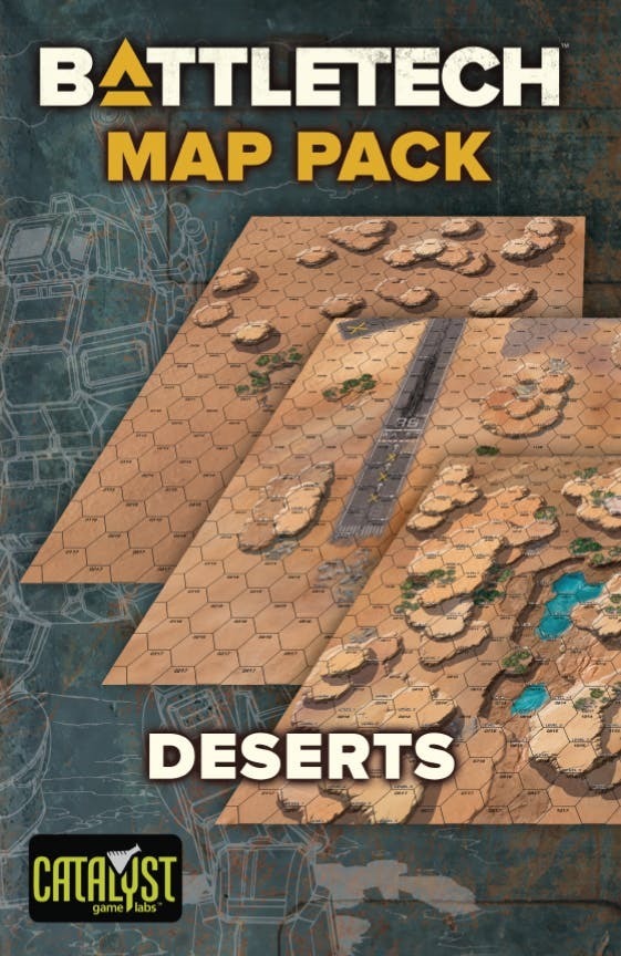 BATTLETECH MAP PACK DESERTS Battletech Catalyst    | Red Claw Gaming