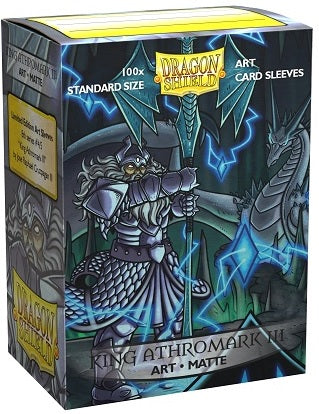 Dragon Shield Art Matte Sleeve - King Athromark III 100ct Dragon Shield Dragon Shield    | Red Claw Gaming