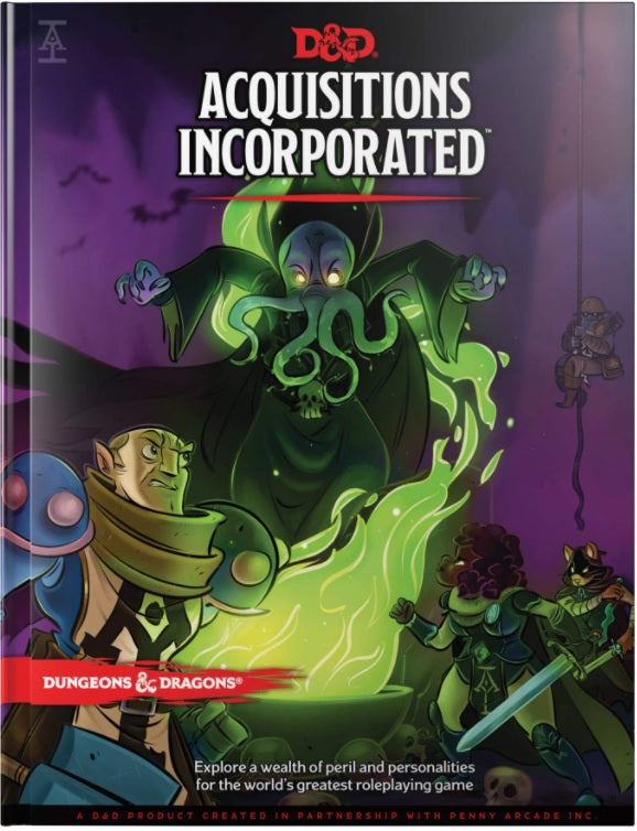 D&D RPG ACQUISITIONS INCORPORATED D&D Book Wizards of the Coast    | Red Claw Gaming