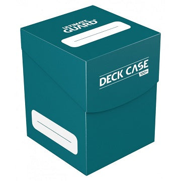 UG DECK CASE STANDARD PETROL 100+ Deck Box Ultimate Guard    | Red Claw Gaming