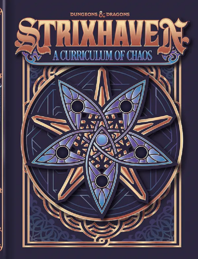 D&D RPG STRIXHAVEN CURRICULUM OF CHAOS HC ALT CVR D&D Book Wizards of the Coast    | Red Claw Gaming