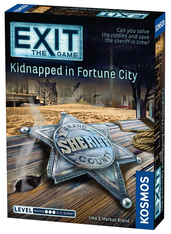 EXIT: KIDNAPPED IN FORTUNE CITY Board Games Kosmos    | Red Claw Gaming