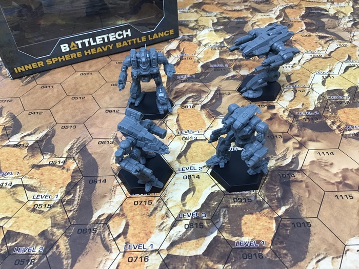 BATTLETECH INNER SPHERE HEAVY BATTLE LANCE Battletech Catalyst    | Red Claw Gaming