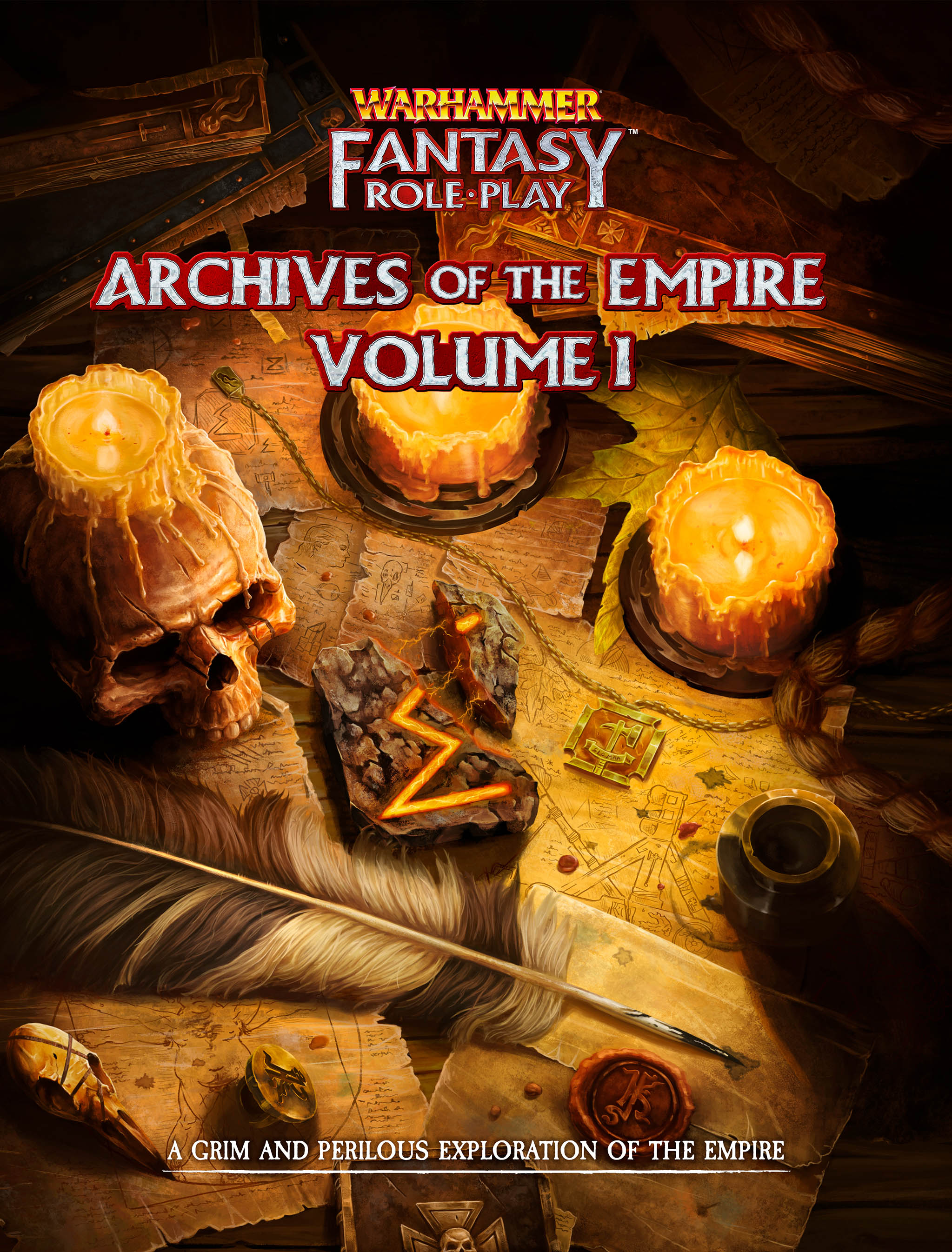 WARHAMMER FANTASY ROLE-PLAY VOL 1 ARCHIVES OF THE EMPIRE Role Play Cubicle Seven    | Red Claw Gaming