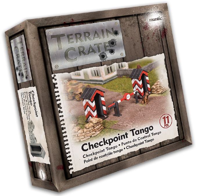 Terrain Crate Checkpoint Tango Minatures Mantic Games    | Red Claw Gaming