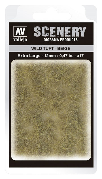 VALLEJO: SCENERY EXTRA LARGE WILD TUFT BEIGE Tufts Vallejo    | Red Claw Gaming