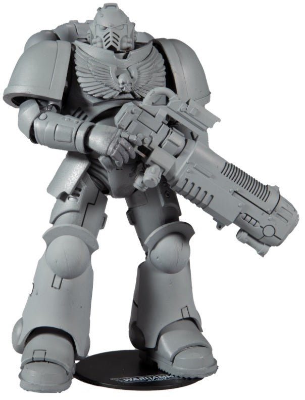 WARHAMMER 40000 PRIMARIS SPACE MARINE HELLBLASTER UNPAINTED McFarlane Model McFarlane Toys    | Red Claw Gaming