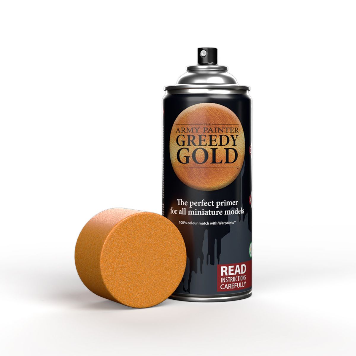 GREEDY GOLD SPRAY Colour Primer Army Painter    | Red Claw Gaming