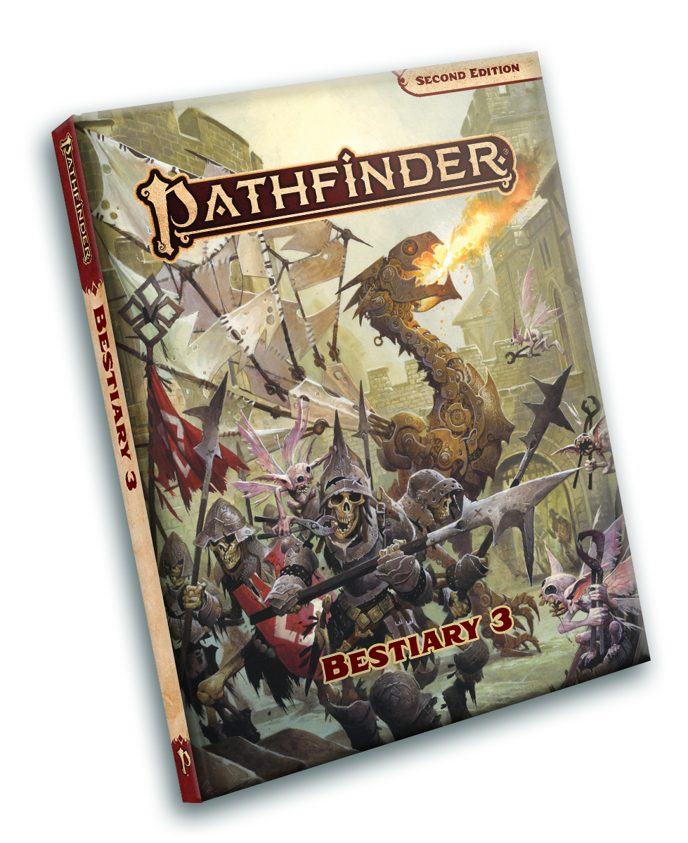 PATHFINDER 2E BESTIARY 3 HC Pathfinder Paizo    | Red Claw Gaming